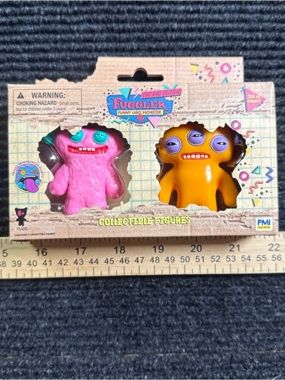 Fuggler RAD EDITION 2.25” Figures 2pk GRIN GRIN & ANNOYED ALIEN